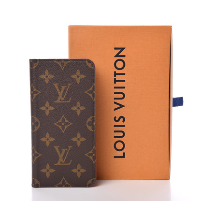 Louis Vuitton Monogram iPhone XS Max Folio Case Rose Pop 9 of 9