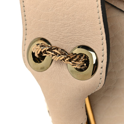 Chloe Grained Calfskin Medium Sally Flap Bag Cream 5 of 13