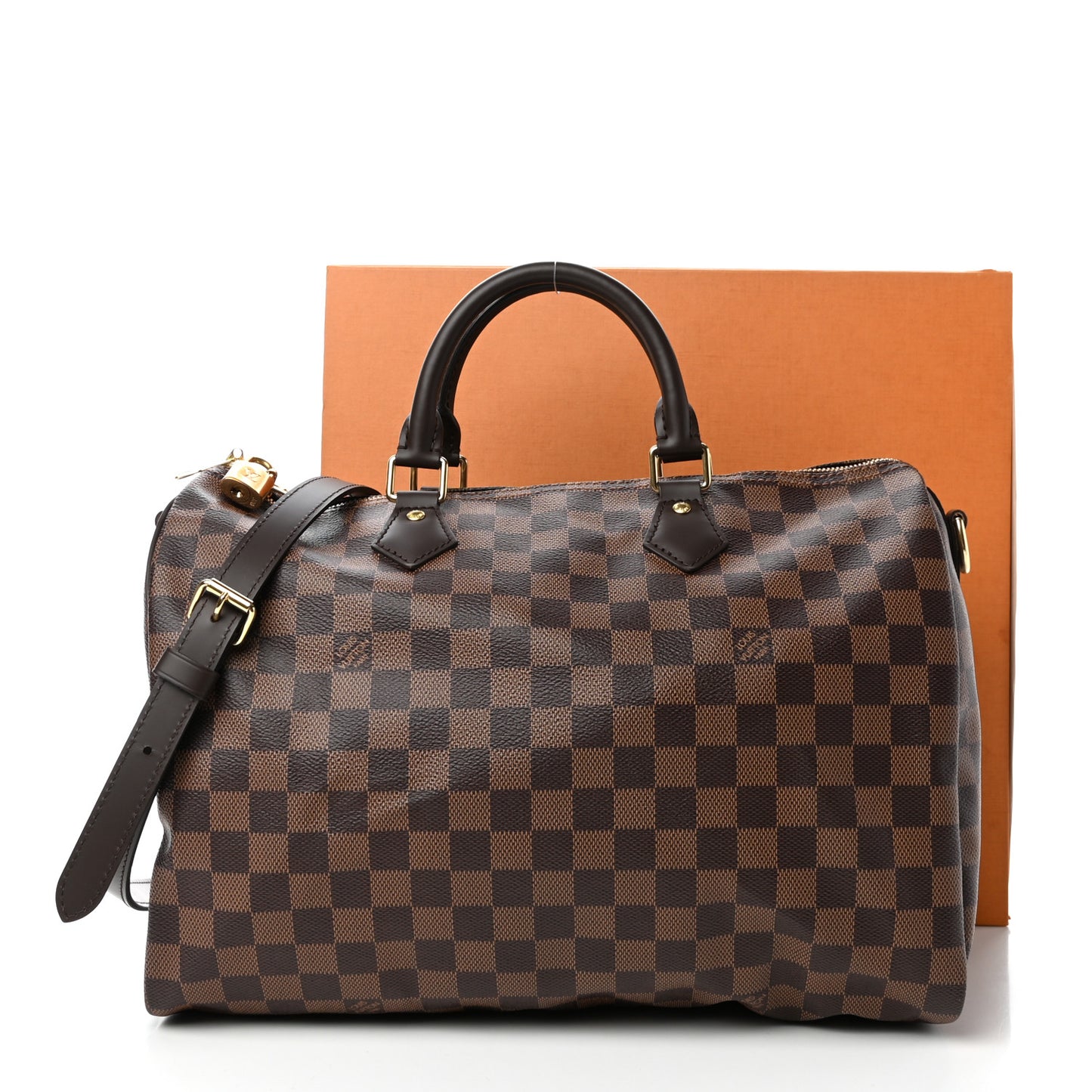 Damier Ebene Speedy Bandouliere 35