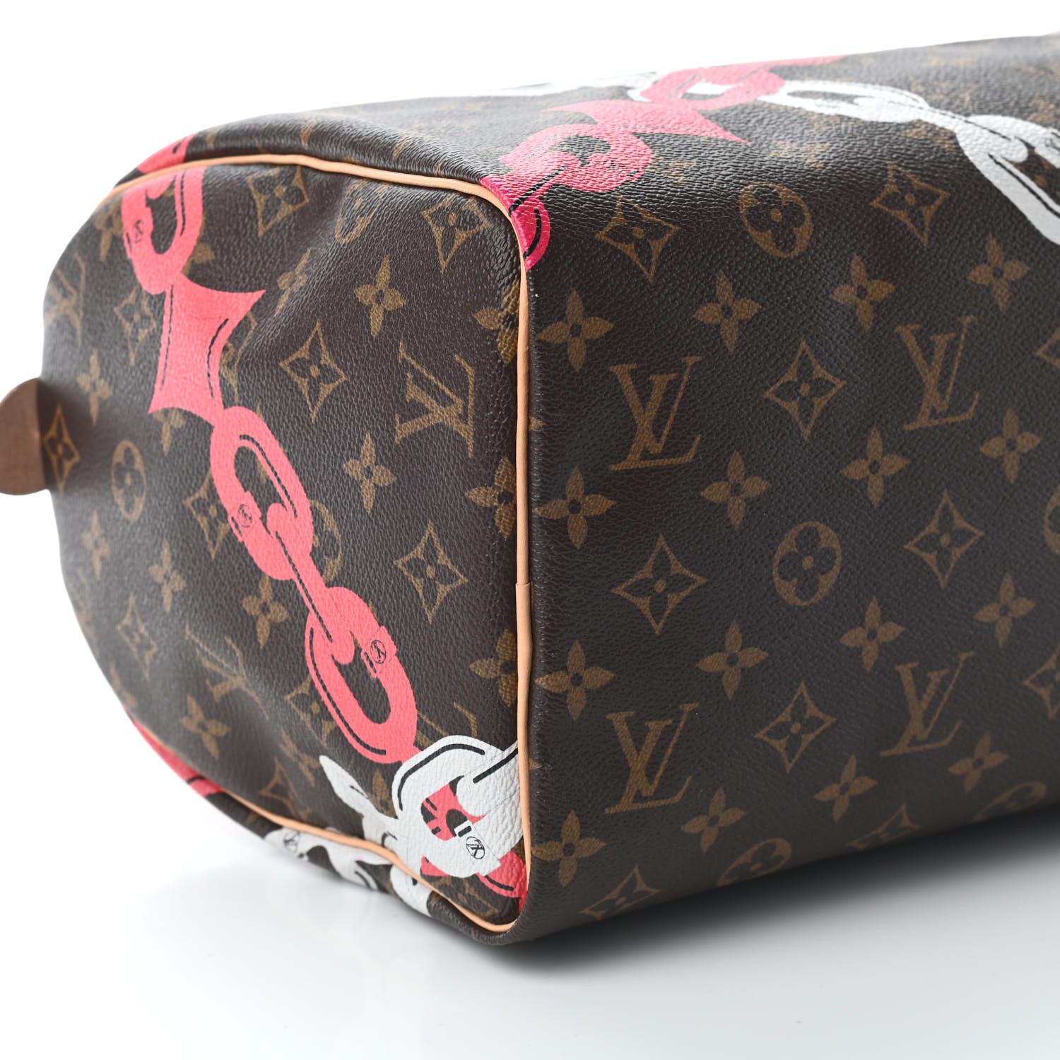 Louis Vuitton Monogram Bay Speedy 30 Rose Ballerine Poppy 7 of 8