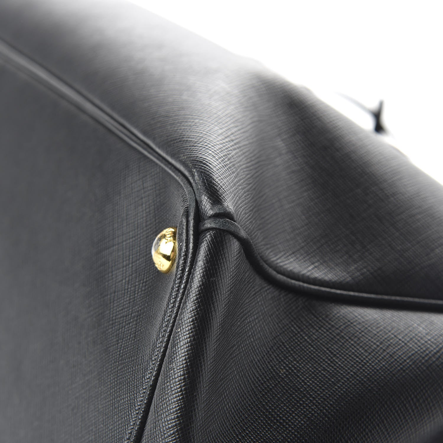 Prada Saffiano Large Galleria Double Zip Tote Black 10 of 12