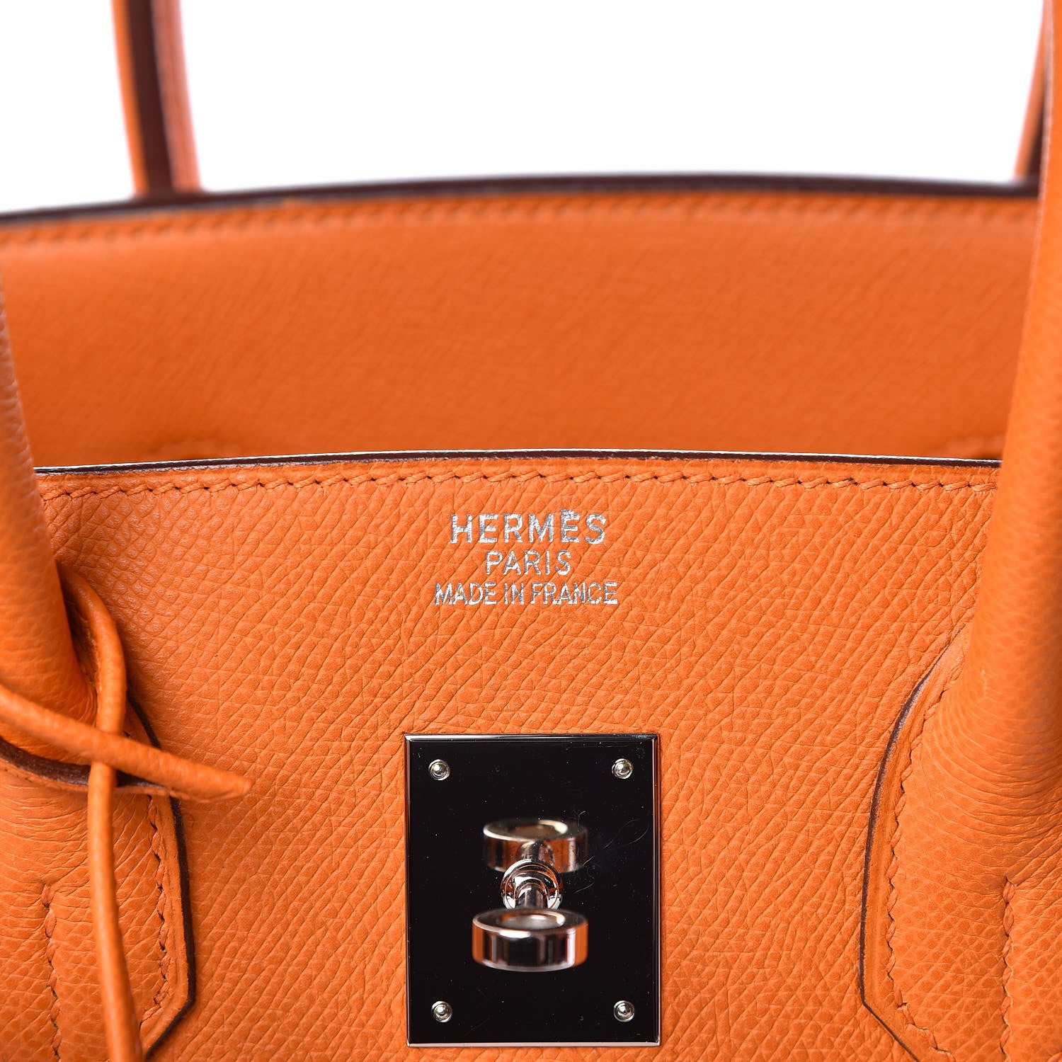 Hermes Epsom Birkin 35 Orange 6 of 17