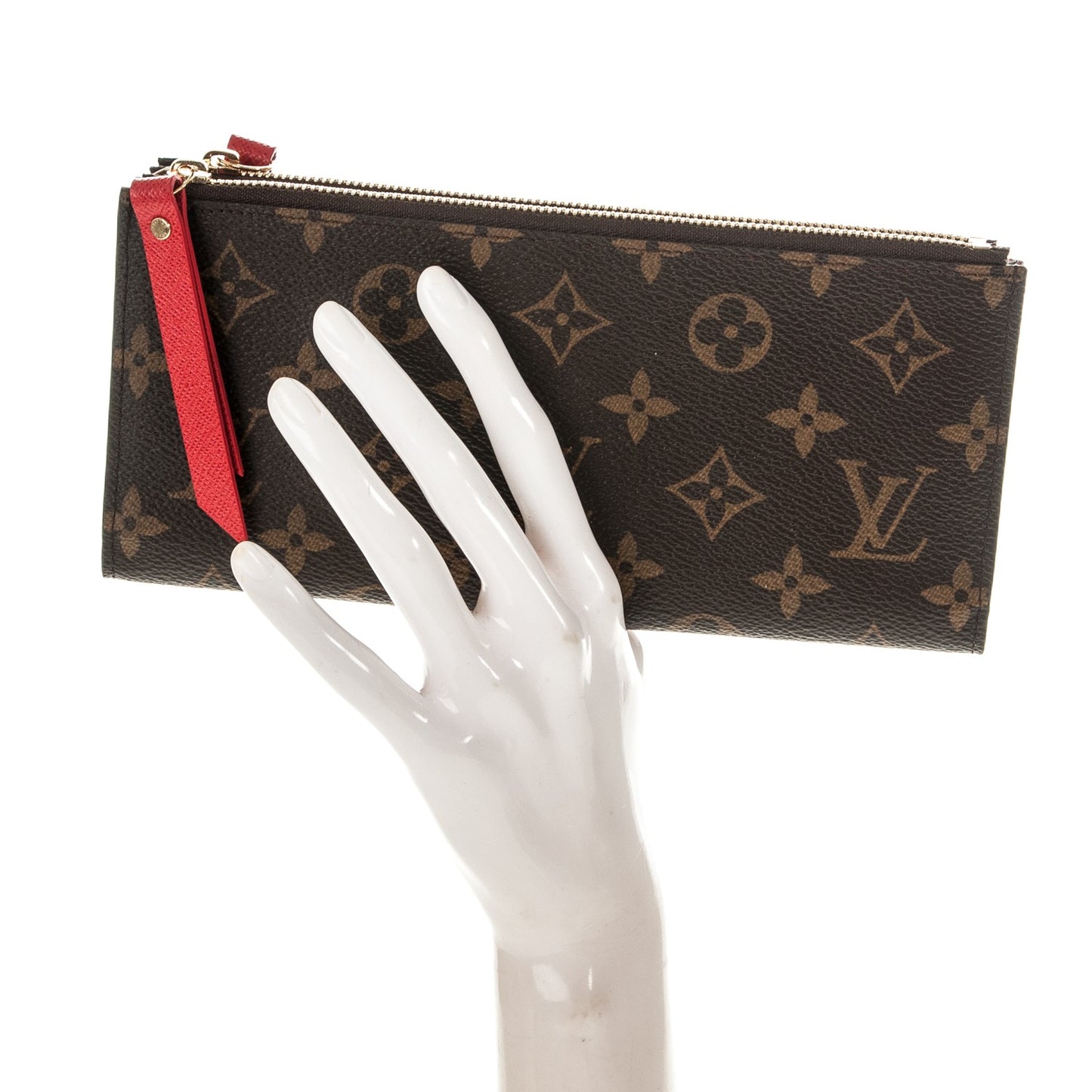 Monogram Adele Wallet Coquelicot