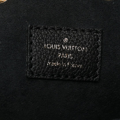 Louis Vuitton Calfskin Lockme Bucket MM Black 5 of 7
