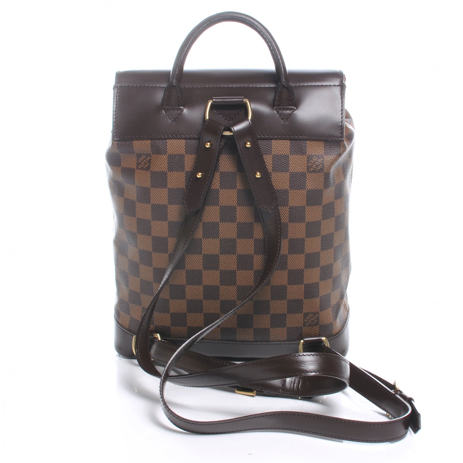 Louis Vuitton Damier Ebene Soho Backpack 3 of 6
