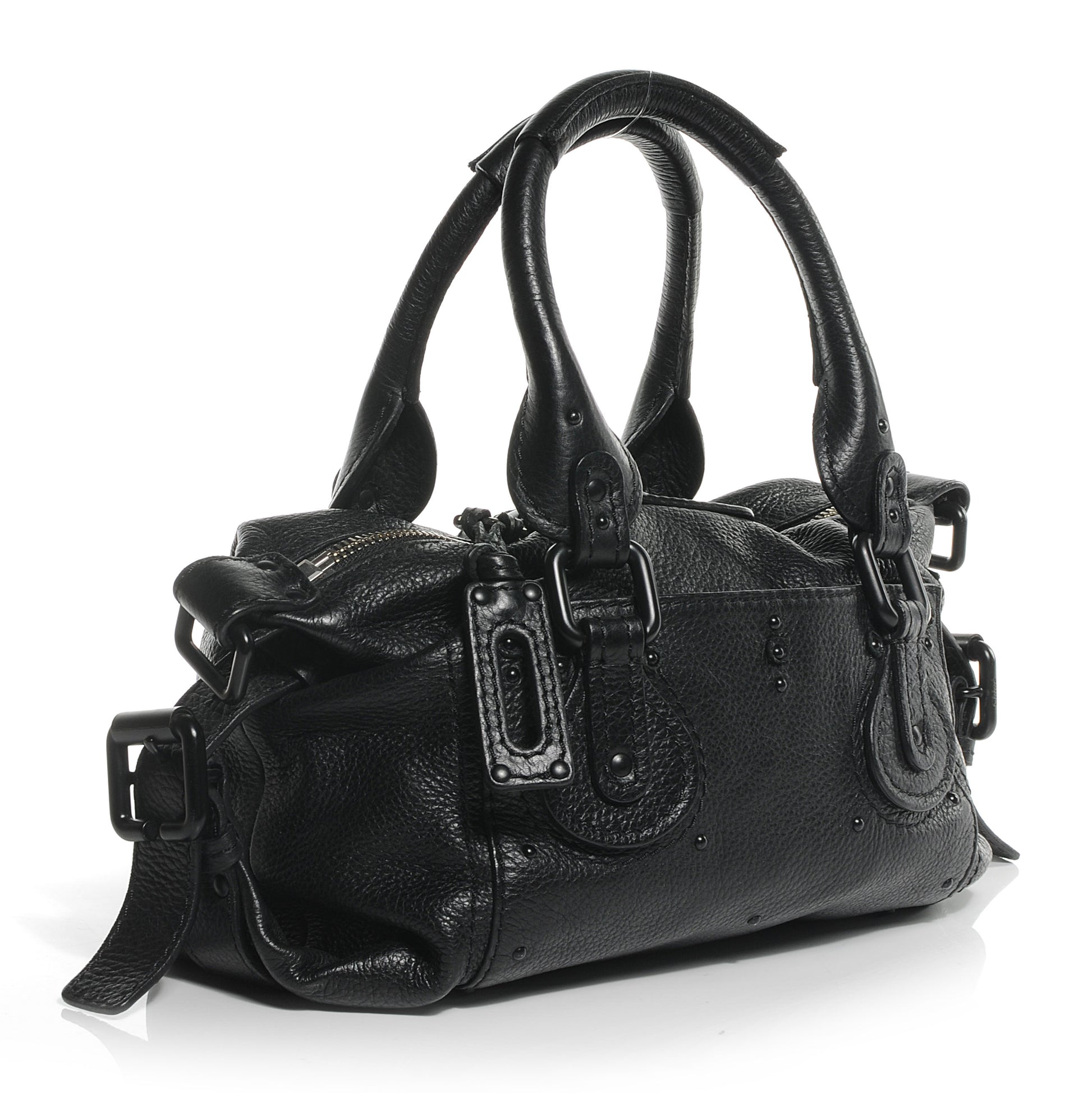 Chloe Leather Paddington Black 3 of 7