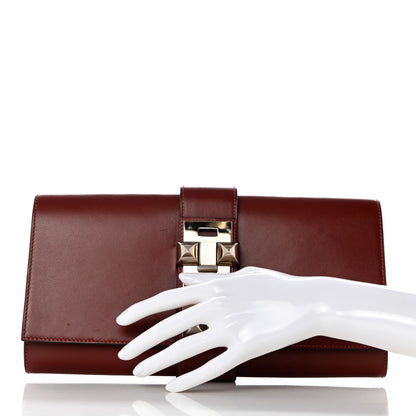 Hermes Box Medor 29 Clutch Rouge H 2 of 14