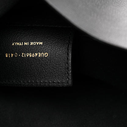 Saint Laurent Calfskin Toy Shopping Tote Black 7 of 12