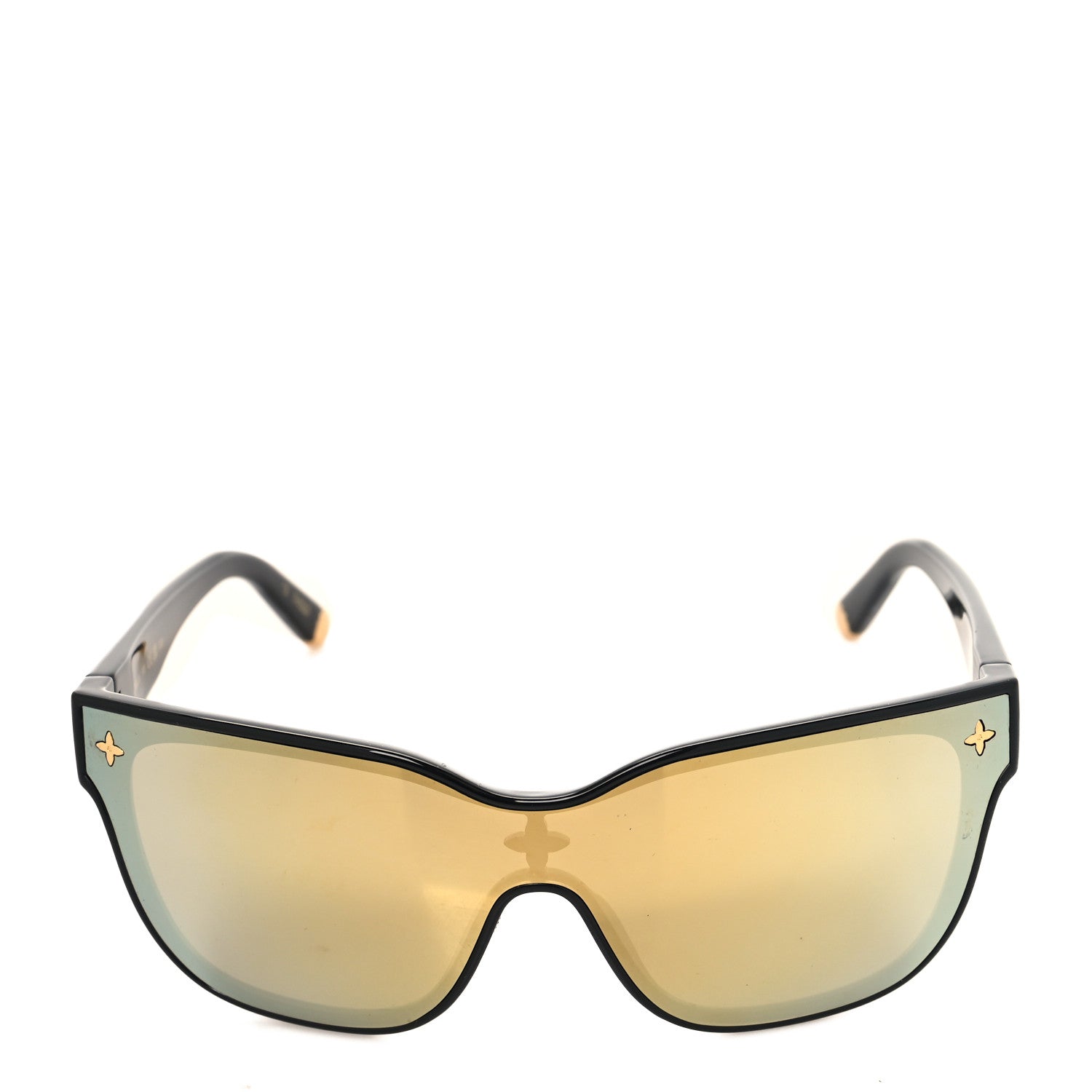 Louis Vuitton Nylon LV Shadow Square Sunglasses Z1843U Black 2 of 8