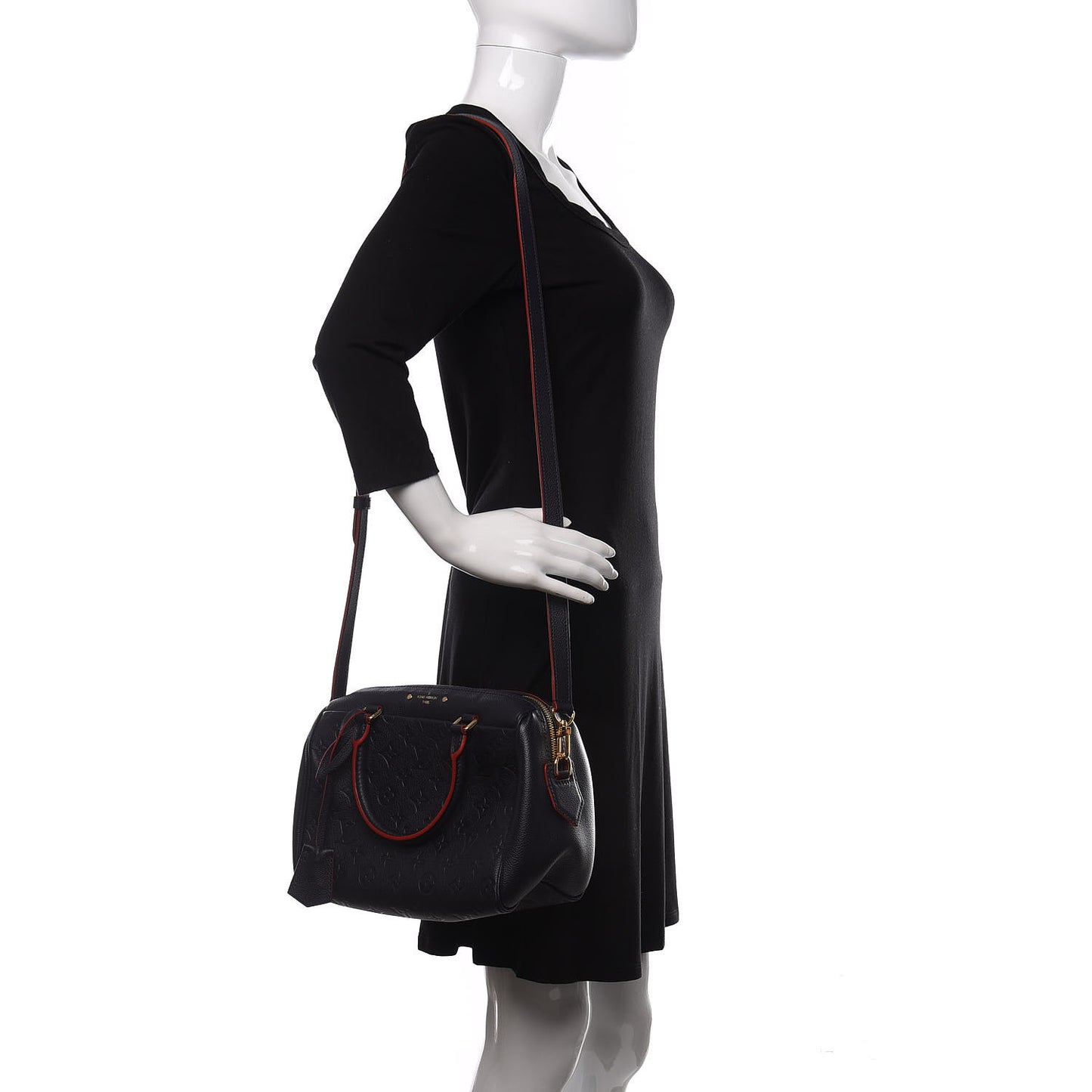 Empreinte Speedy Bandouliere 25 NM Marine Rouge