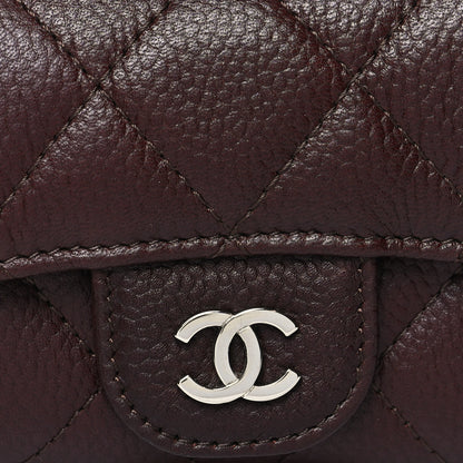 Chanel Caviar Quilted 6 Key Holder Dark Brown 9 of 10