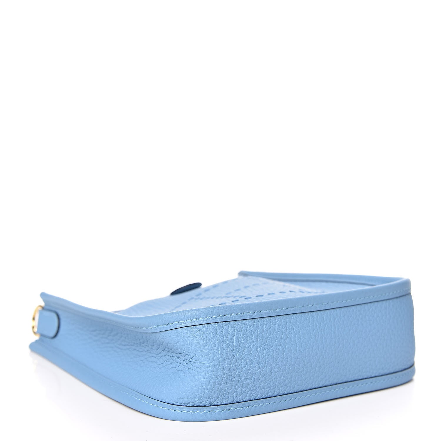 Hermes Taurillon Clemence Evelyne TPM Bleu Du Nord 4 of 9