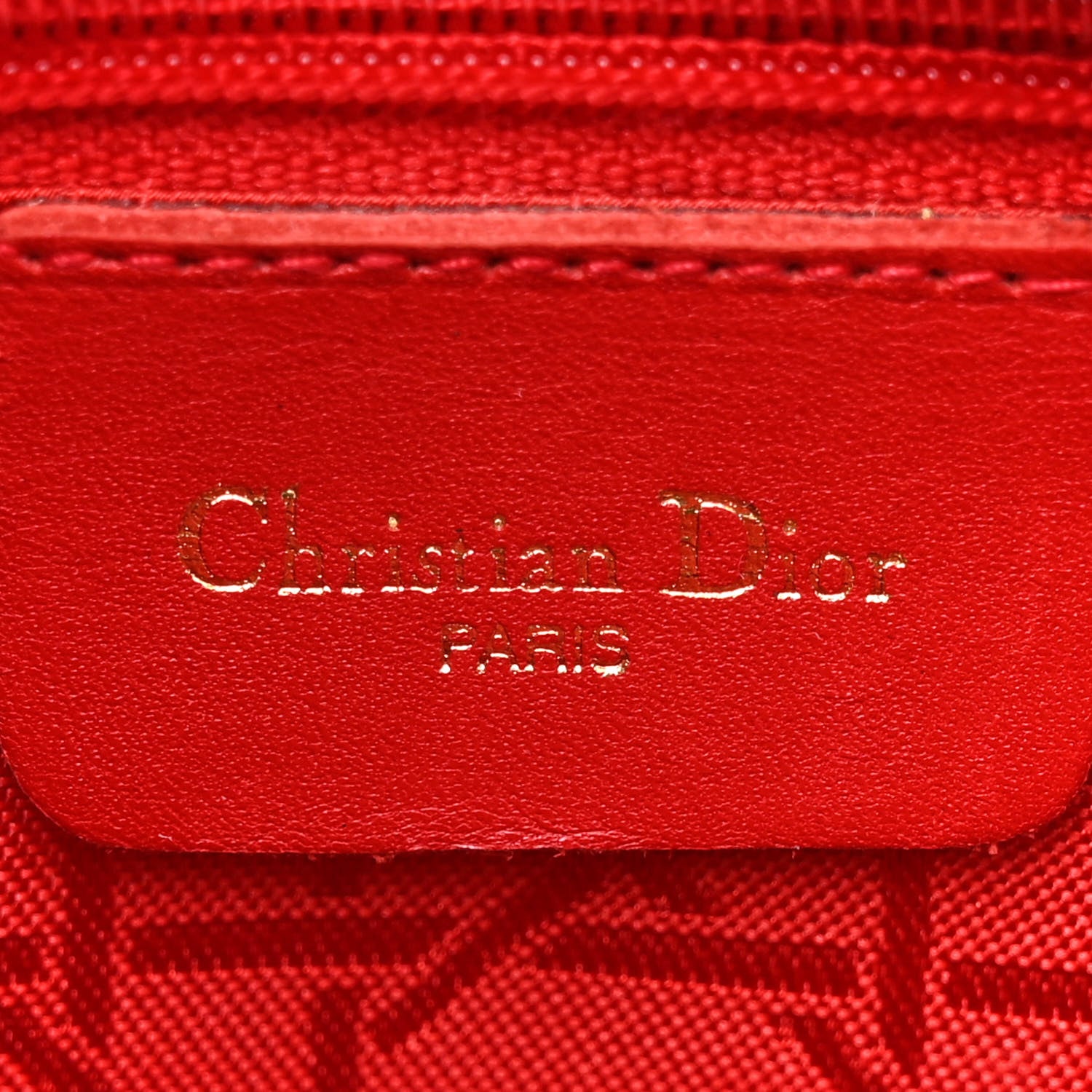 Christian Dior Nylon Cannage Medium Lady Dior Black 6 of 15