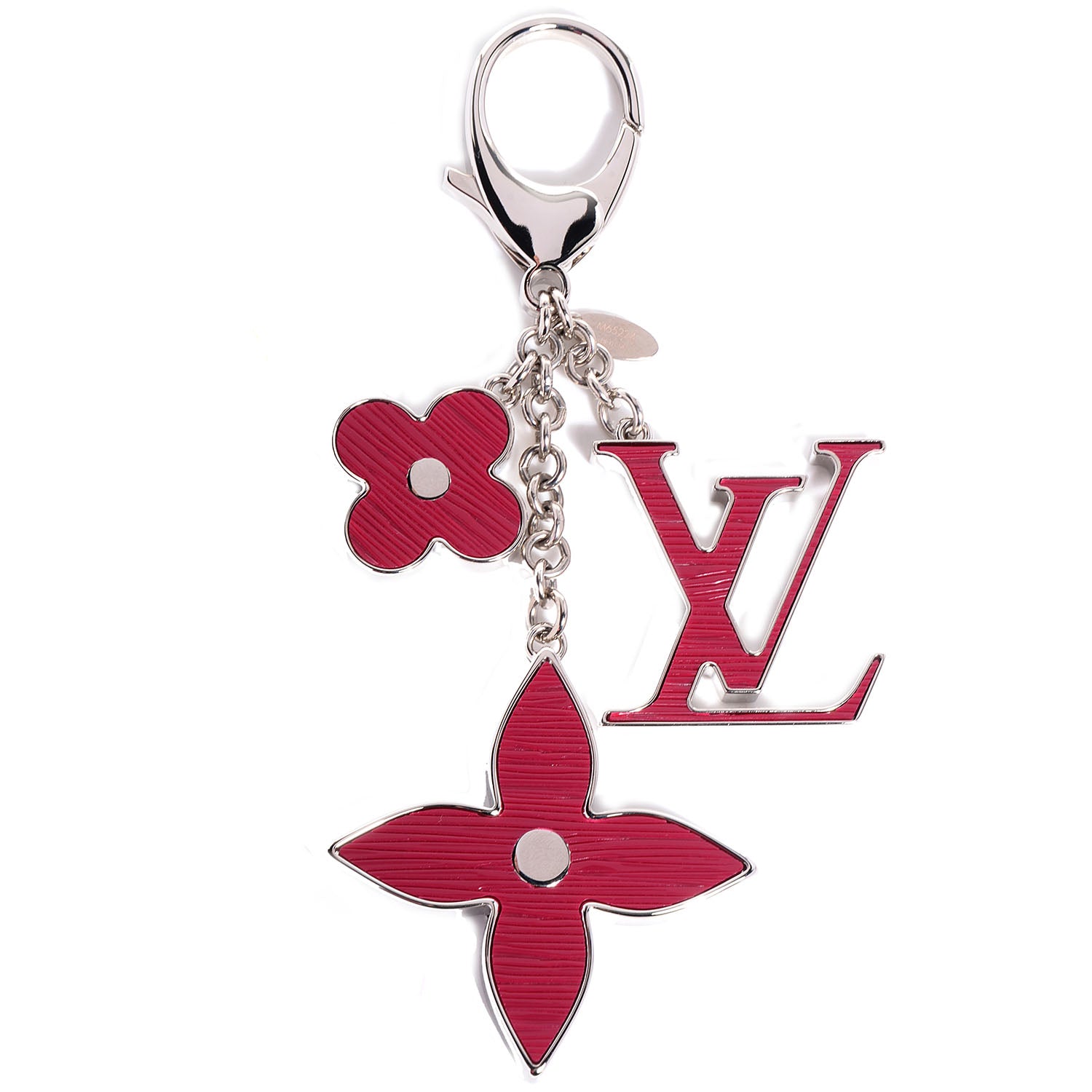Louis Vuitton Fleur d'Epi Bag Charm Fuchsia 1 of 6