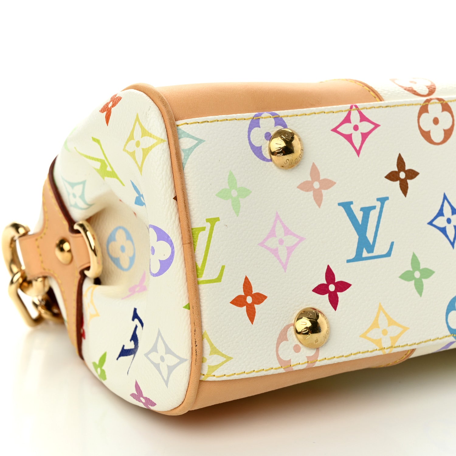 Louis Vuitton Monogram Multicolor Beverly MM White 9 of 11