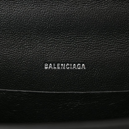 Balenciaga Box Calfskin Monochrome XS Sharp Top Handle Bag Black 6 of 13