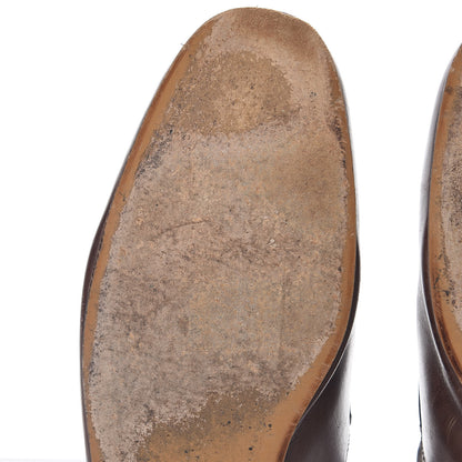 Gucci Calfskin Mens Princetown Slippers 11 Fondente Brown 10 of 18