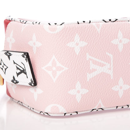 Louis Vuitton Monogram Giant Beach Pouch Rouge 5 of 9