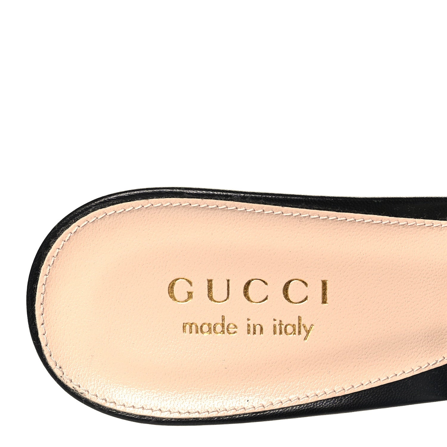 Gucci Malaga Kid 85mm Slingback Pumps 38.5 Black 7 of 9