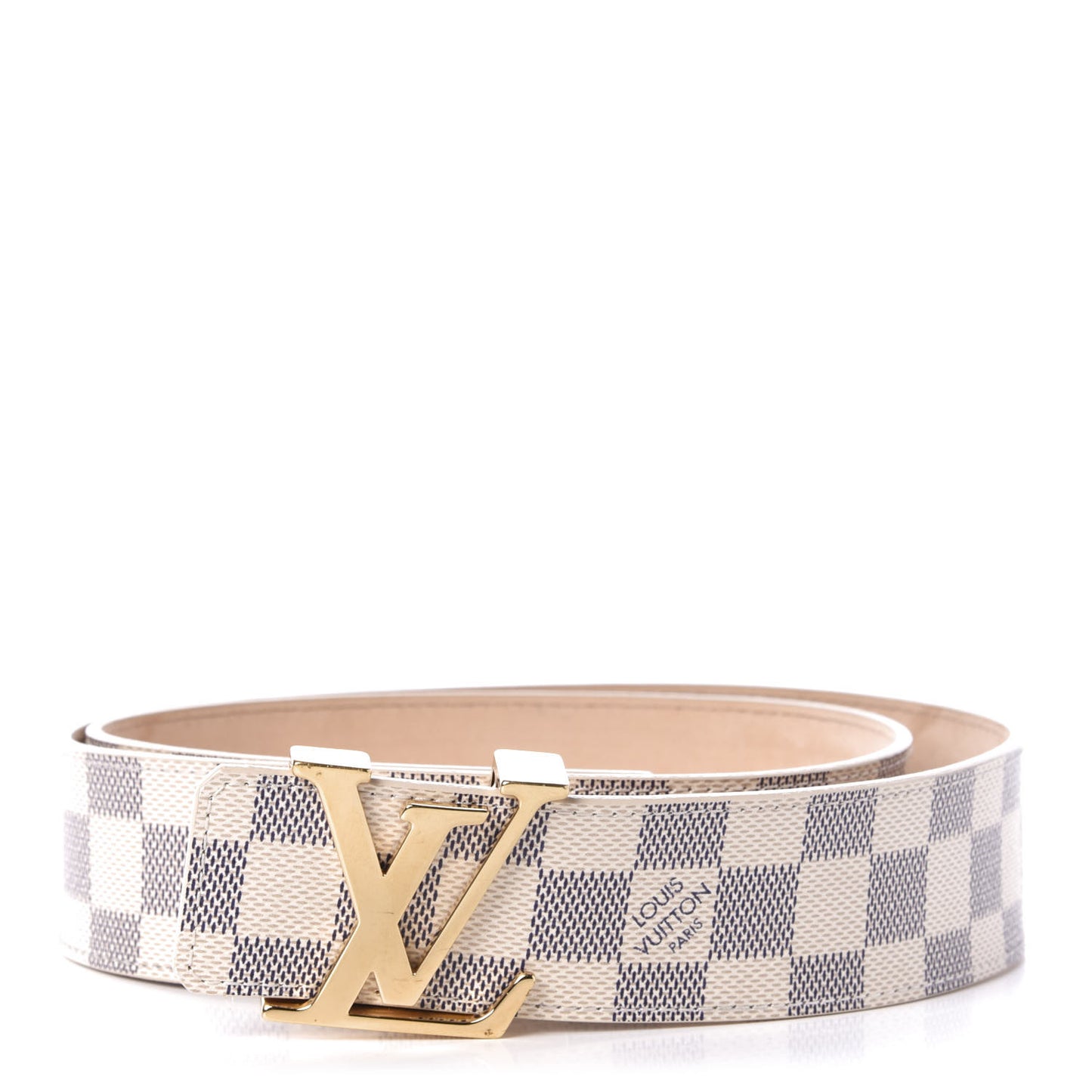 Damier Azur LV Initiales Belt 90 36