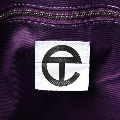 Telfar Vegan Leather Large Shopping Bag Eggplant 6 of 9