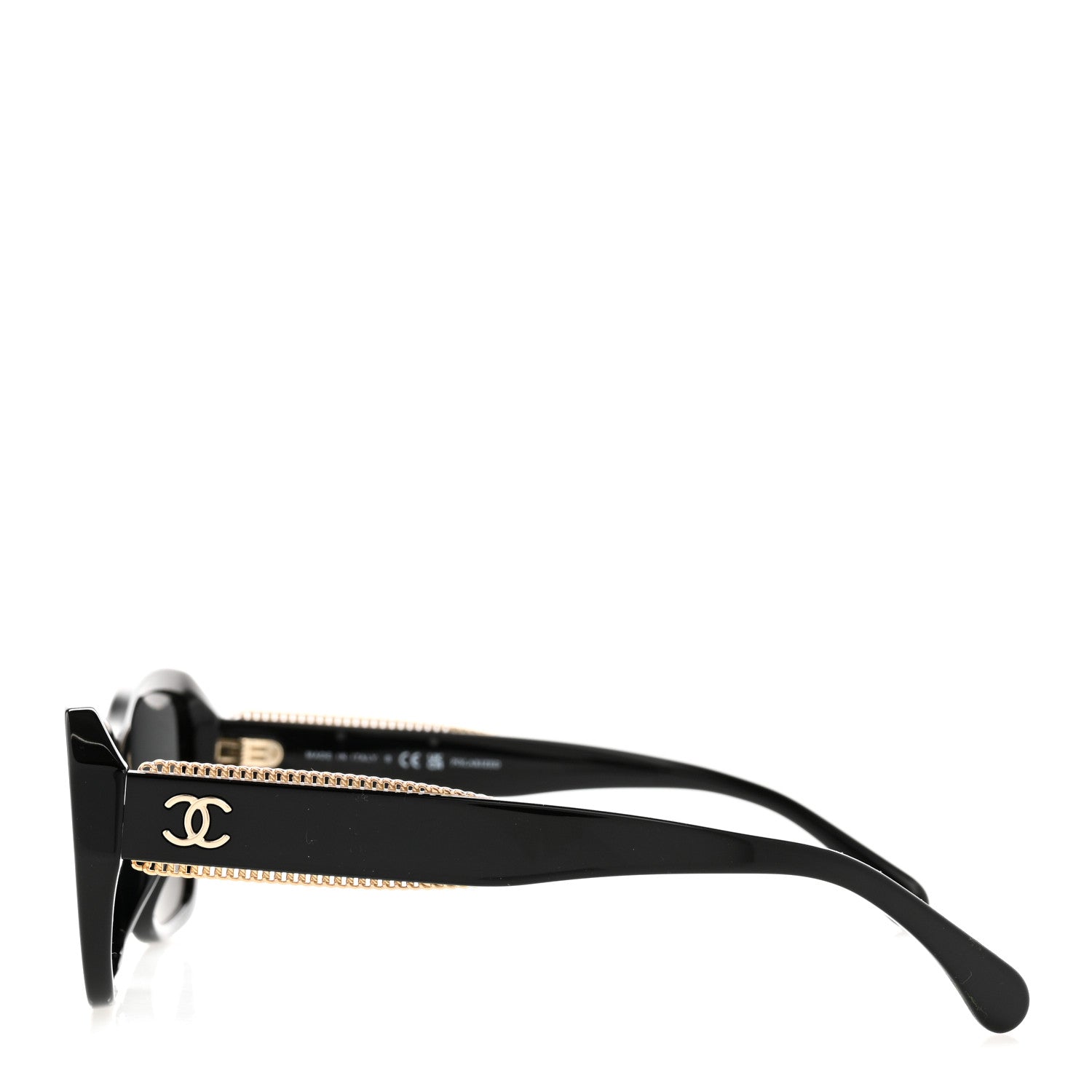 Chanel Acetate CC Sunglasses 5516-A Black 3 of 10
