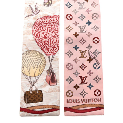 Louis Vuitton Silk Monogram Up And Away Bandeau Light Pink 2 of 4