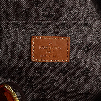 Louis Vuitton Suede Mahina Onatah GM Orange 5 of 6