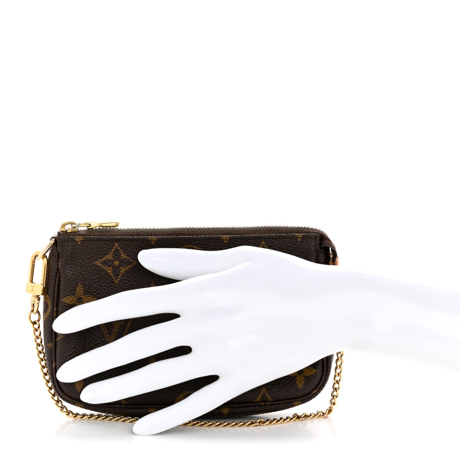 Louis Vuitton Monogram Mini Pochette Accessories 2 of 8