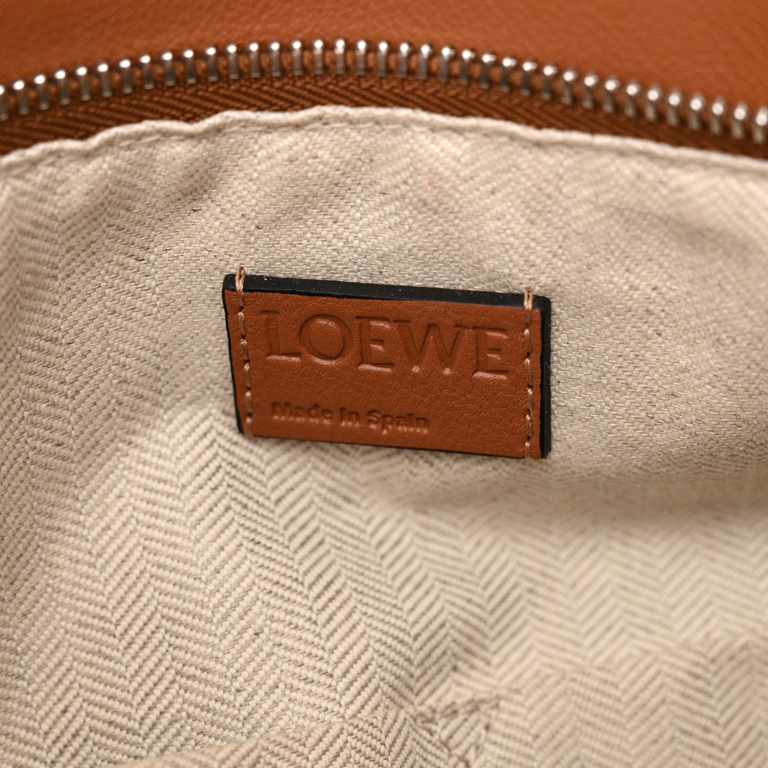 Loewe Calfskin Medium Puzzle Bag Tan 6 of 11
