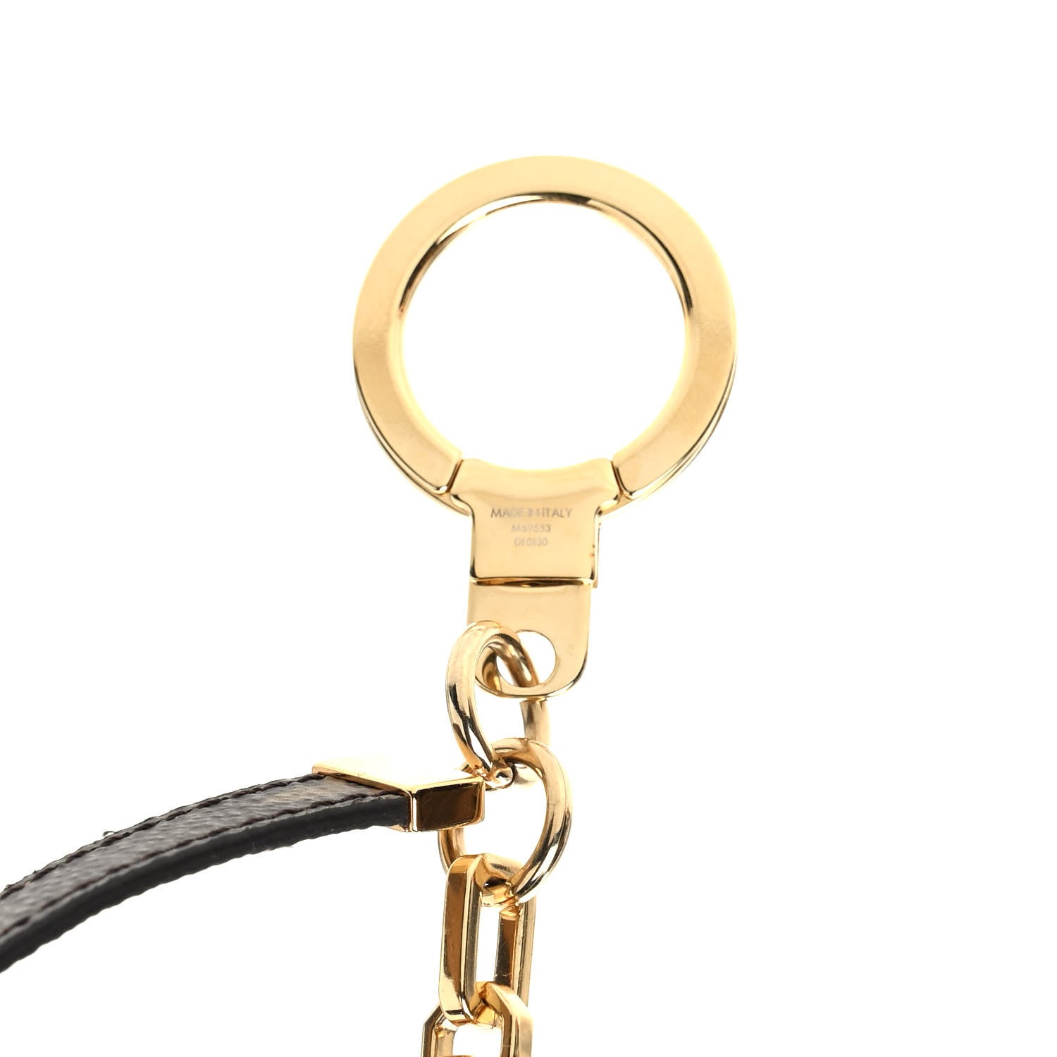 Louis Vuitton Reverse Monogram Dauphine Bag Charm Chain 3 of 4