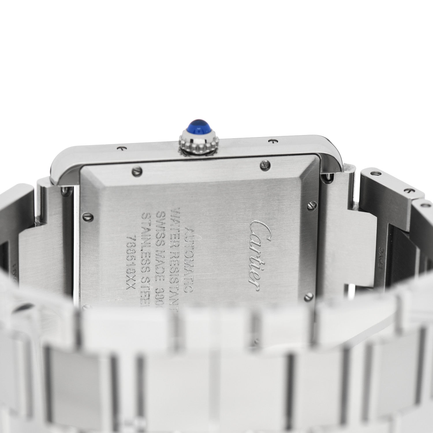 Cartier Stainless Steel 31mm Tank Solo Automatic Watch 4 of 5