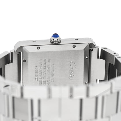 Cartier Stainless Steel 31mm Tank Solo Automatic Watch 4 of 5