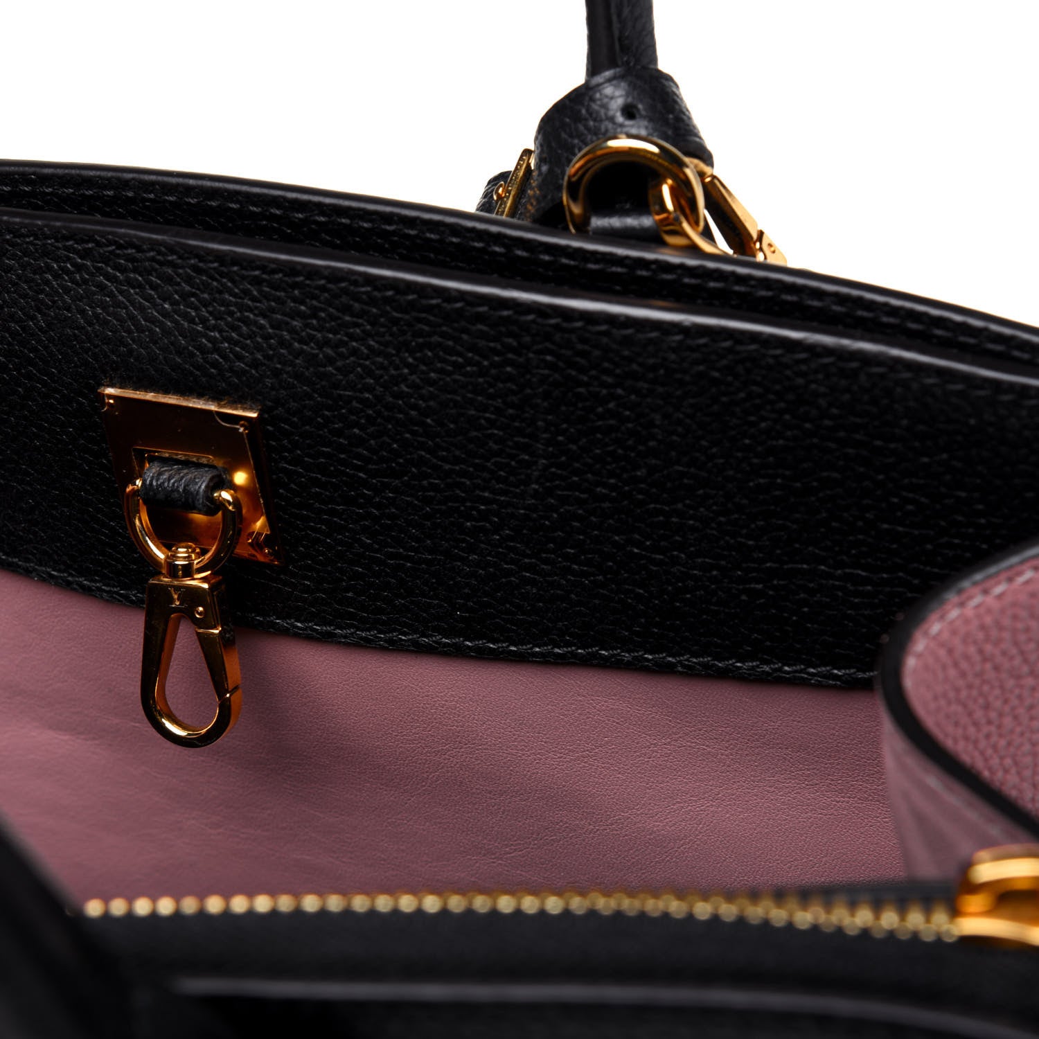 Louis Vuitton Calfskin City Steamer MM Magnolia Black 12 of 19