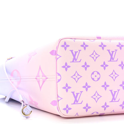 Louis Vuitton Monogram Giant Spring In The City Neverfull MM Sunrise Pastel 9 of 10