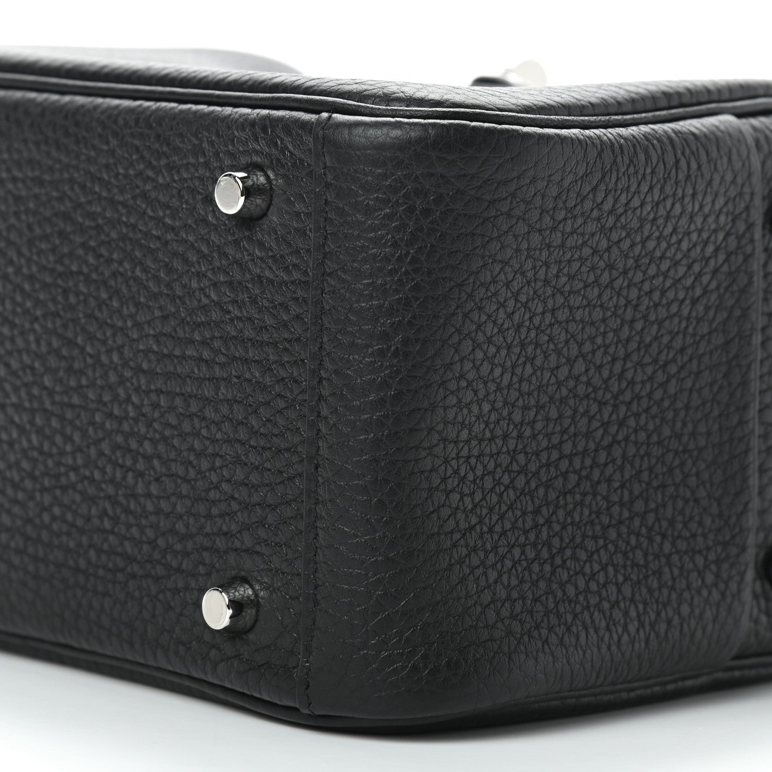 Hermes Taurillon Clemence Mini Lindy 20 Black 9 of 9