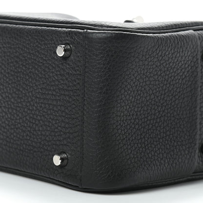 Hermes Taurillon Clemence Mini Lindy 20 Black 9 of 9