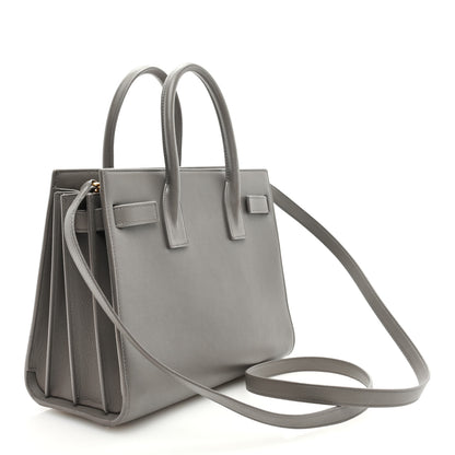 Saint Laurent Calfskin Baby Sac De Jour Fog 3 of 9