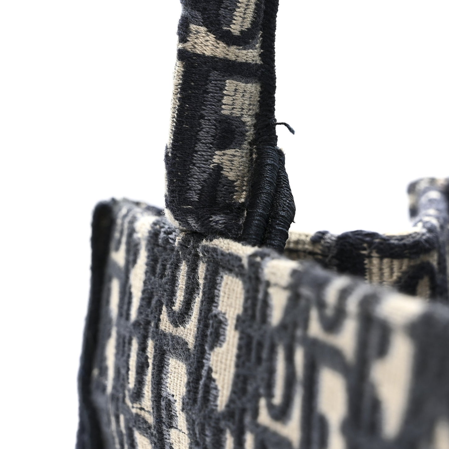 Oblique Small Book Tote Blue Multicolor