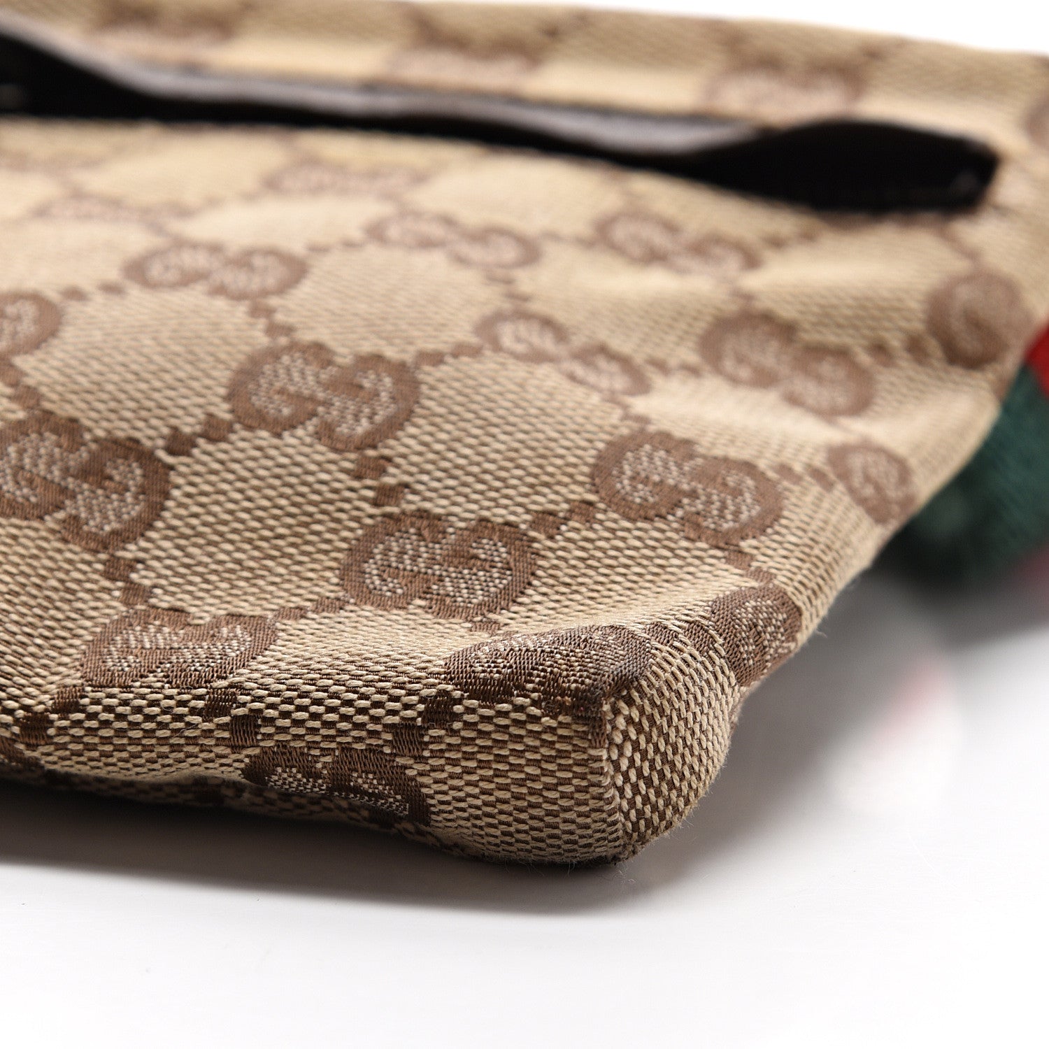 Gucci GG Monogram Double Pocket Belt Bag Dark Brown 11 of 11