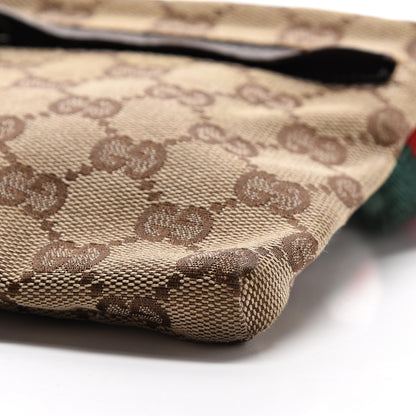 Gucci GG Monogram Double Pocket Belt Bag Dark Brown 11 of 11