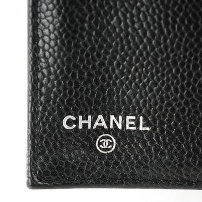 Chanel Caviar Quilted Large Flap Wallet Black 6 of 8