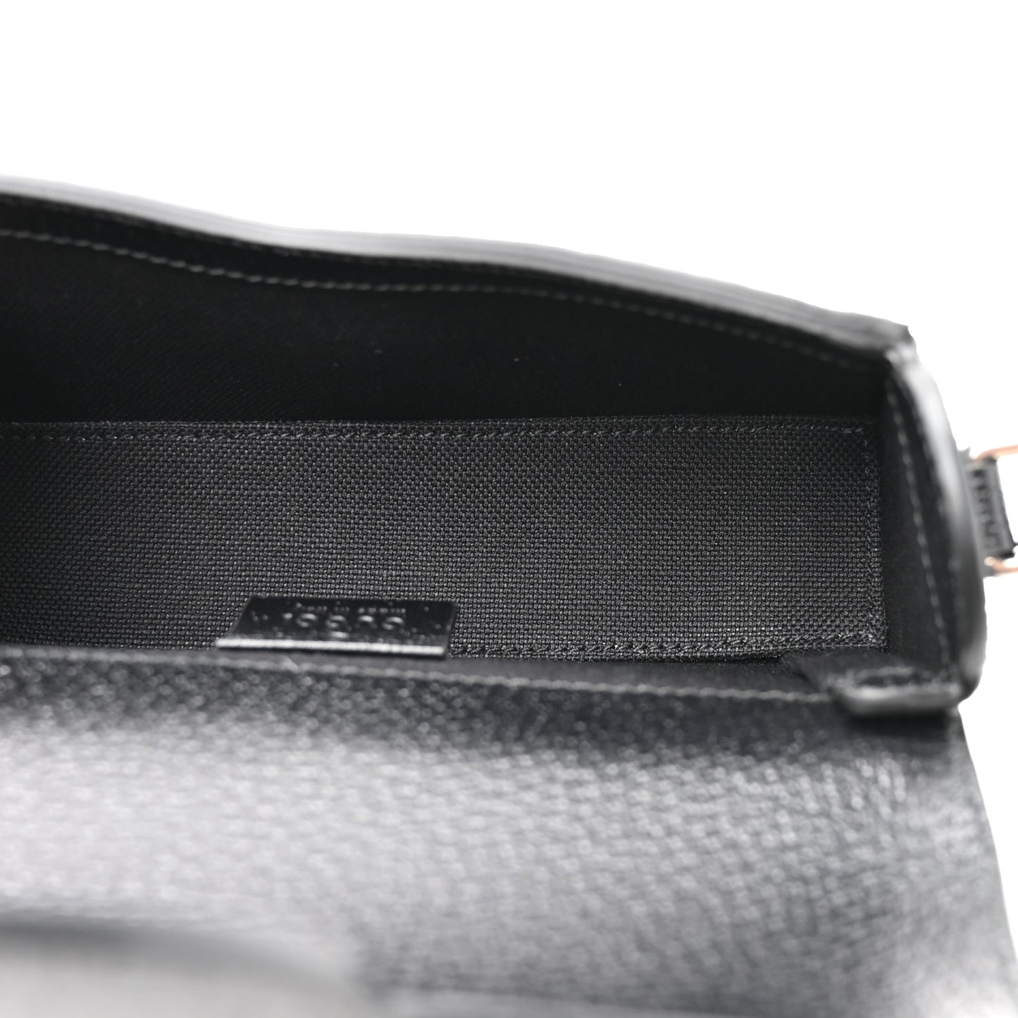 Monogram Jumbo GG Textured Dollar Calfskin Mini Horsebit 1955 Shoulder Bag Black