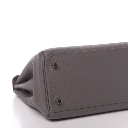 Hermes Togo Kelly Retourne 28 Etain 11 of 13