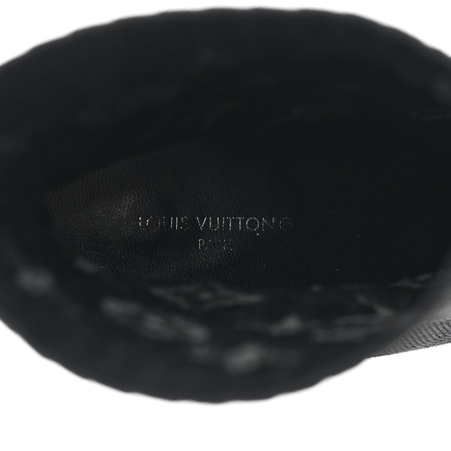 Louis Vuitton Monogram Stretch Fabric Silhouette Ankle Boots 38 Black 7 of 7
