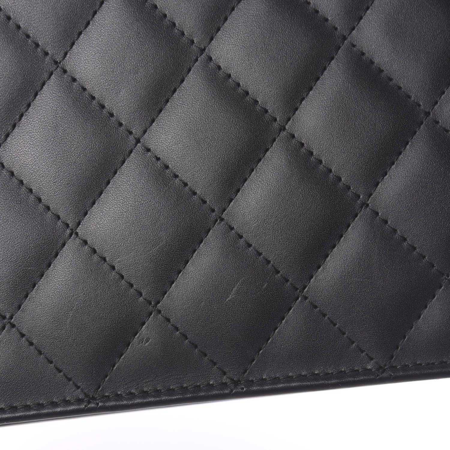 Chanel Calfskin Quilted Cambon Wallet On Chain WOC Black 17 of 23