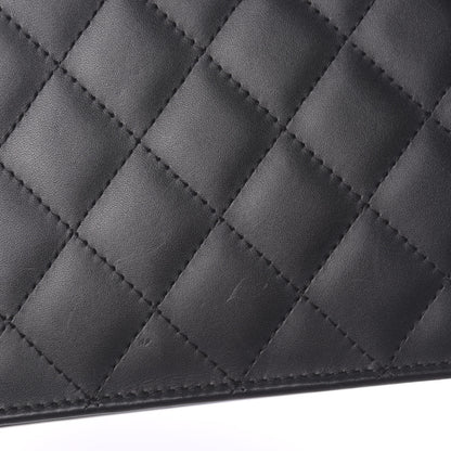 Chanel Calfskin Quilted Cambon Wallet On Chain WOC Black 17 of 23