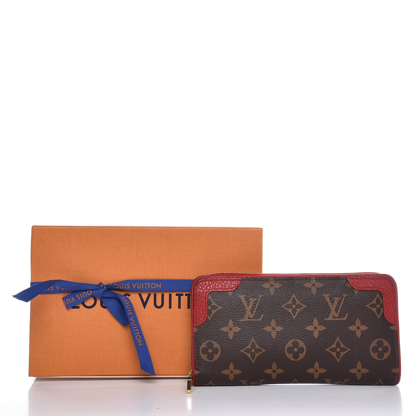 Monogram Retiro Zippy Wallet Cherry