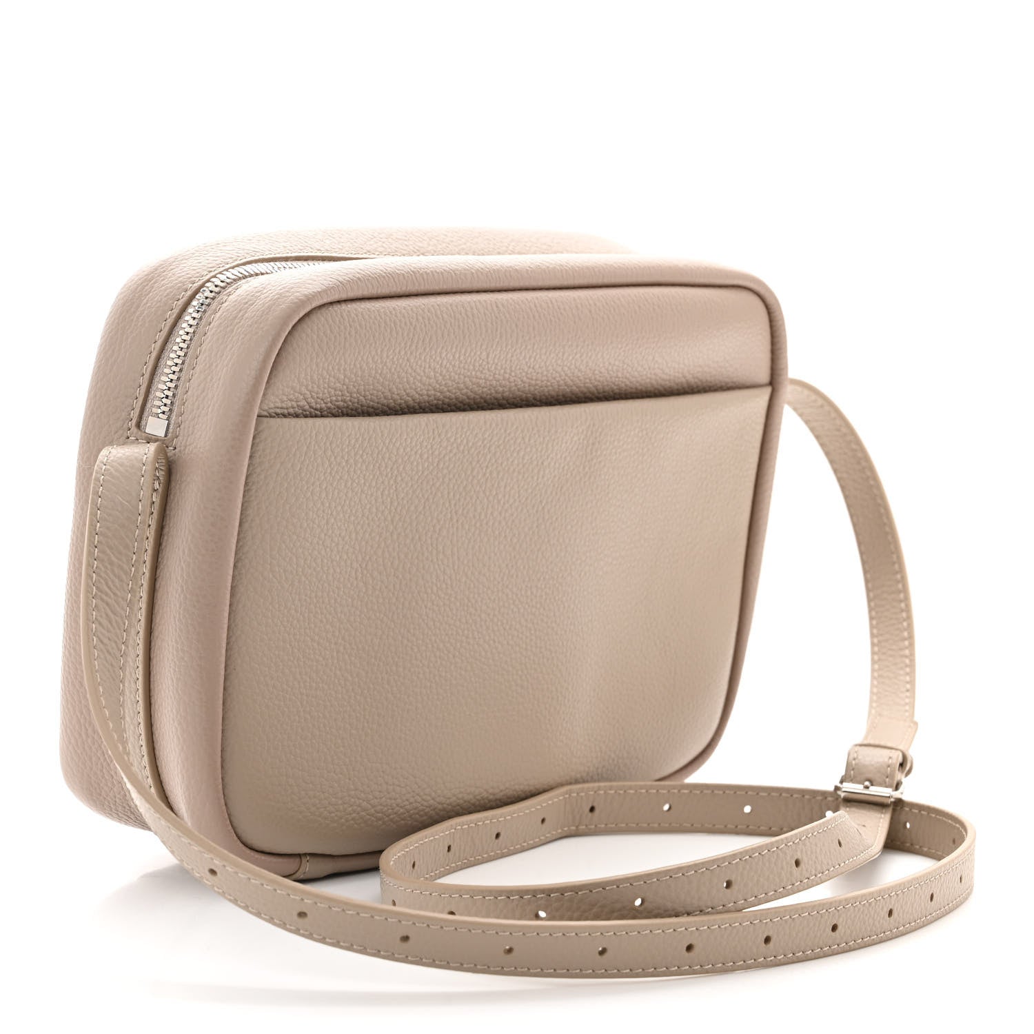 Balenciaga Calfskin Logo M Everyday Camera Bag Taupe 3 of 11