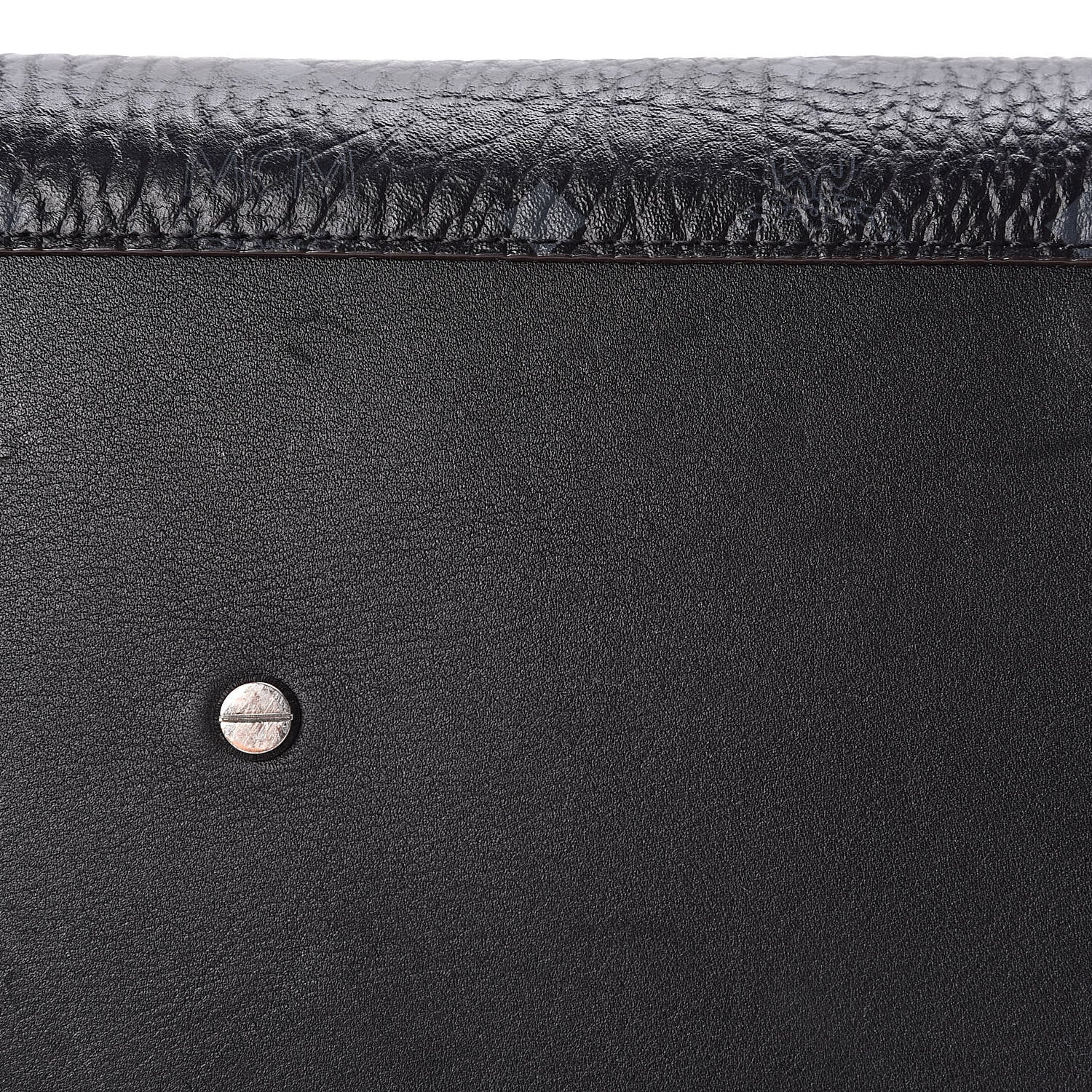 MCM Visetos Large Tote Black 15 of 17